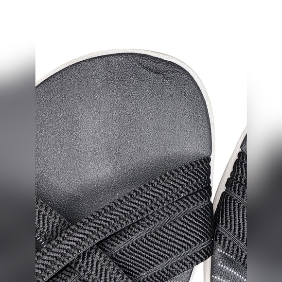 CLARKS cloudsteppers Mira isles sandals black white size 10 - Picture 6 of 6